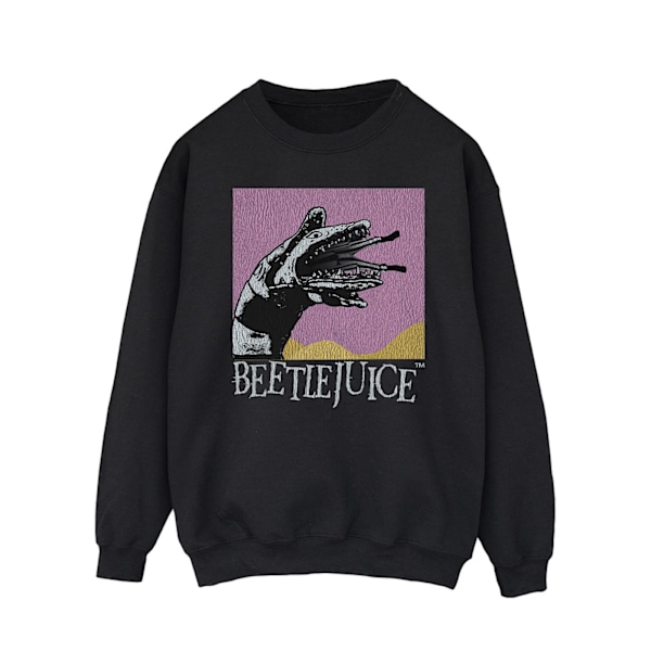 Beetlejuice Herr Sandmask Orm Sandmask Sweatshirt XL Svart Black XL