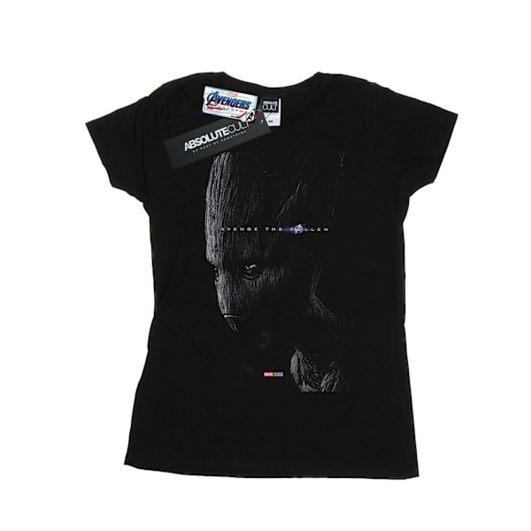 Marvel Womens/Ladies Avengers Endgame Avenge The Fallen Groot C Black XL