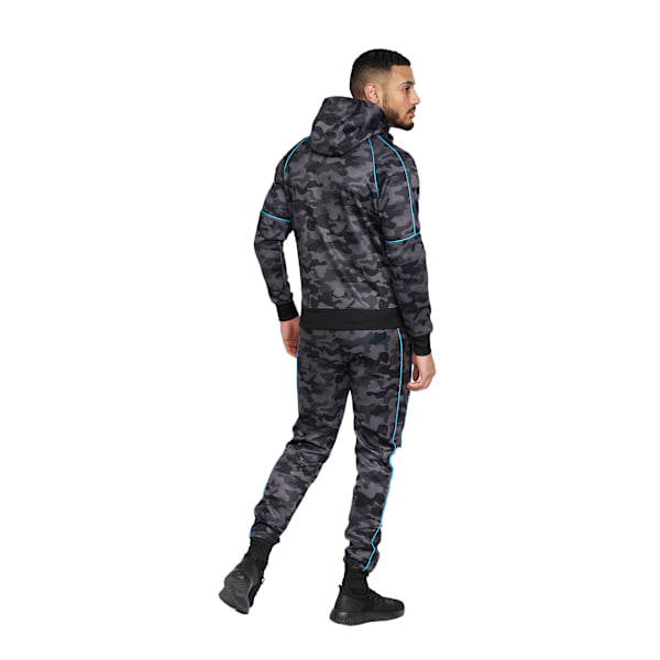 Crosshatch Mens Brickcount Camo Träningsoverdel S Svart Black S