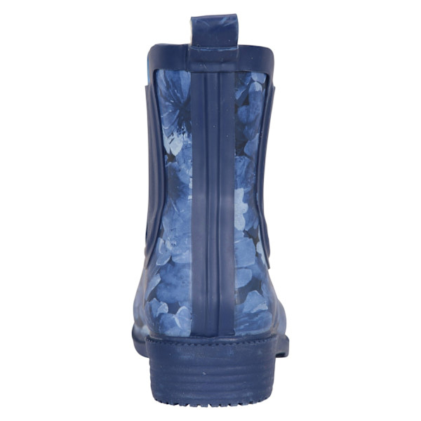 Mountain Warehouse Damskor/Dam Stövlar i Gummi med Blommönster Dark Blue 4 UK