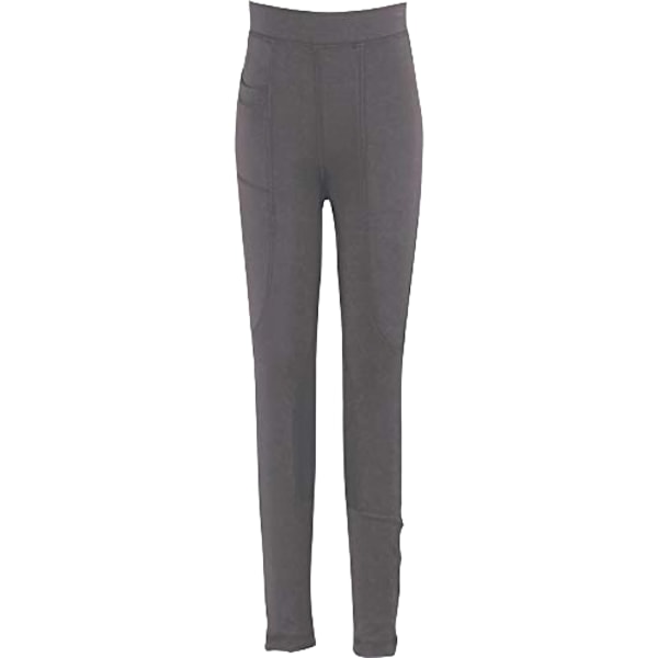 Dublin Performance Flex Knälapp Ridtights för Barn/Barn Charcoal 24in