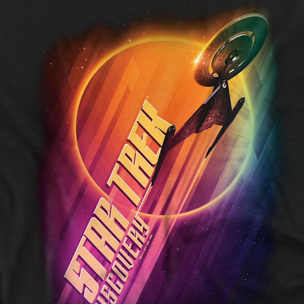Star Trek: Discovery Unisex Vuxen Ascent T-Shirt L Svart Black L