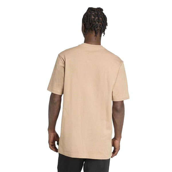 Adidas Herr Logotyp Bomulls T-shirt M Sand Sand M