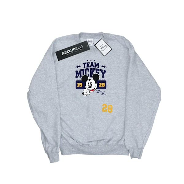 Disney Herr Mickey Mouse Team Mickey Sweatshirt 3XL Sports Grey Sports Grey 3XL