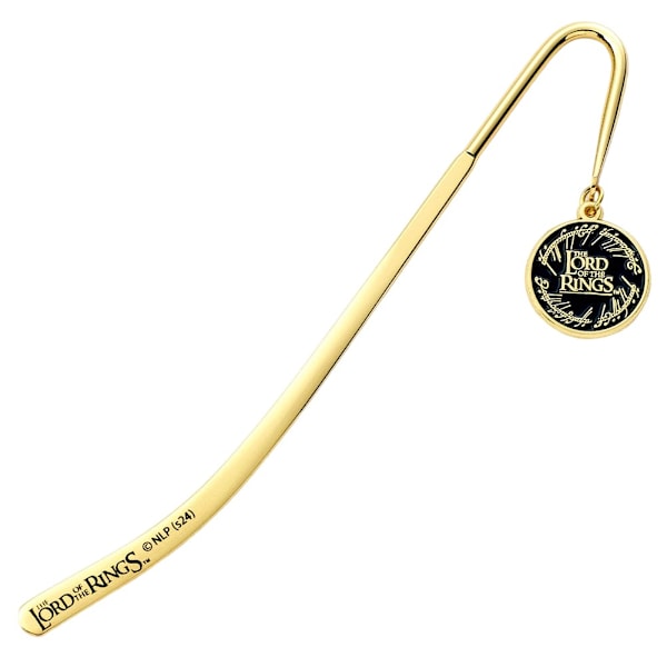 The Lord Of The Rings Logotyp Bokmärke One Size Guld/Svart Gold/Black One Size