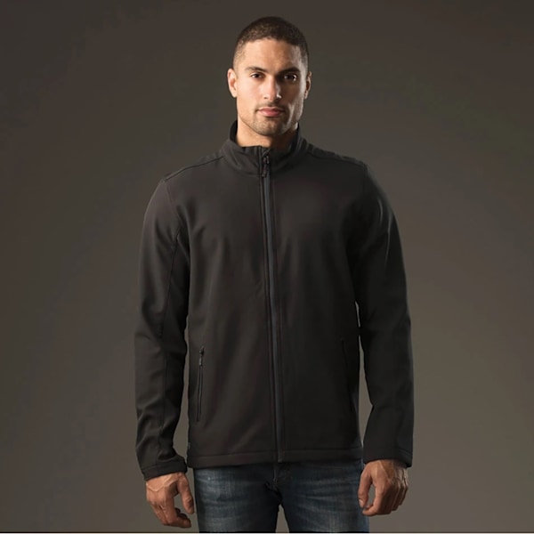 Stormtech Herr Orbiter Softshelljacka XXL Svart Black XXL