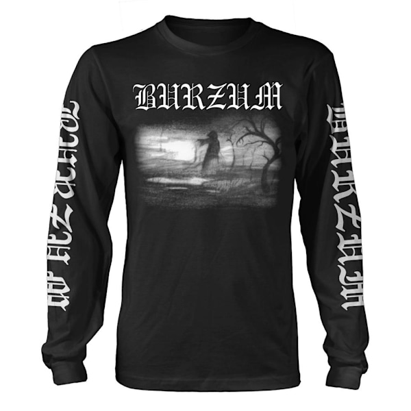 Burzum Unisex Adult Aske 2013 Långärmad T-shirt S Svart Black S