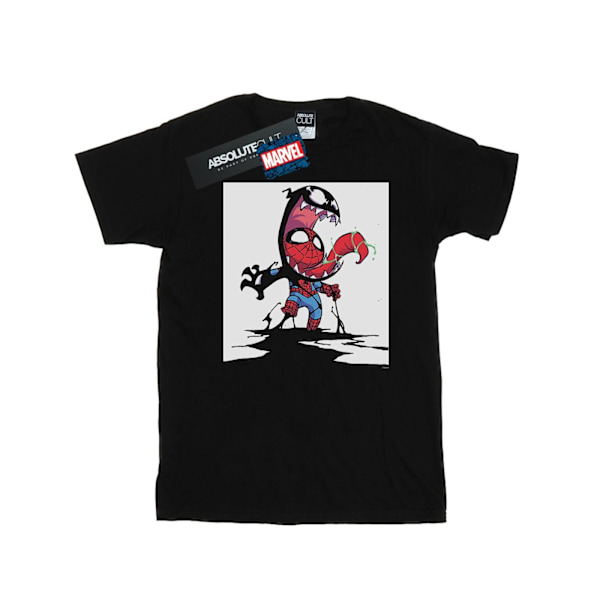 Marvel Boys Spider-Man Venom Cartoon T-shirt 5-6 år Svart Black 5-6 Years