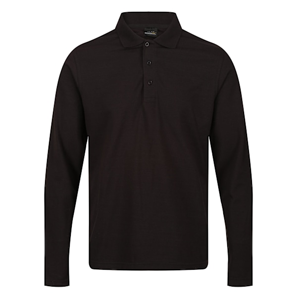 Regatta Pro Långärmad Poloskjorta 4XL Svart Black 4XL