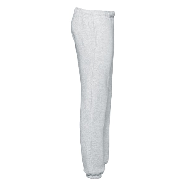 Fruit Of The Loom Premium 70/30 Elastiska Joggbyxor / Joggingbyxor för Herrar Heather Grey L