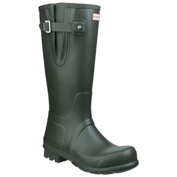 Hunter Original Adjustable Side Tabs Wellington Boots 7 UK för män Dark Olive 7 UK