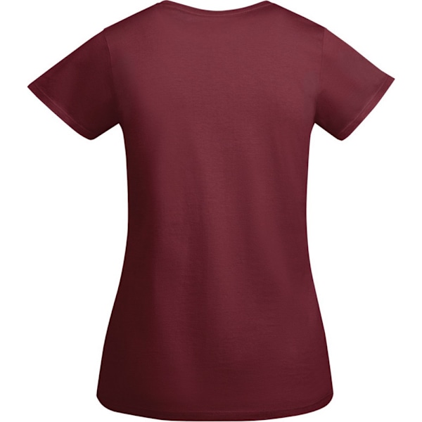 Roly Dam/Dam Breda Kortärmad T-shirt XL Granatröd Garnet XL
