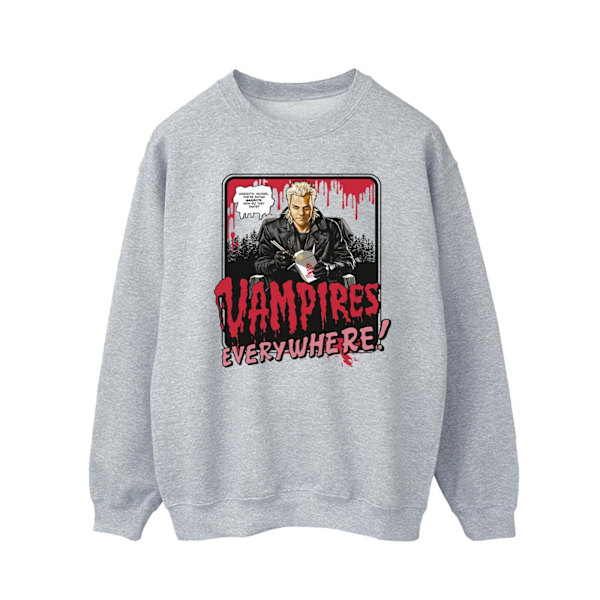 The Lost Boys Herr Vampires Everywhere Sweatshirt 4XL Sportgrå Sports Grey 4XL