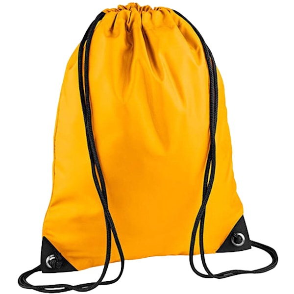 Bagbase Premium Gymsac Vattentät Väska (11 Liter) One Size Gold One Size