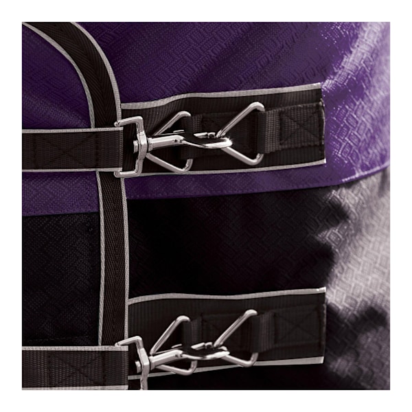 Weatherbeeta Comfitec Plus Lite Dynamic Combo Neck Turnout Rug Purple/Black 4 ft