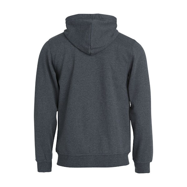 Clique Herr Basic Full Zip Hoodie XS Antracit Melange Anthracite Melange XS