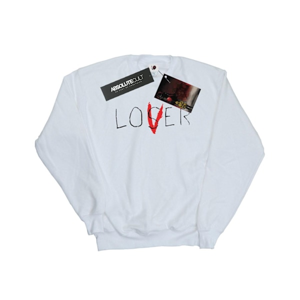 It Mens Loser Lover Sweatshirt XXL Vit White XXL