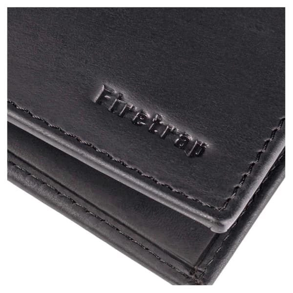Firetrap Herr Icon Läderplånbok En Storlek Svart Black One Size
