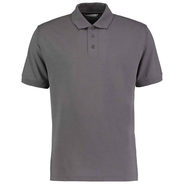 Kustom Kit Klassisk Pikétröja för Herr L Antracit Charcoal L