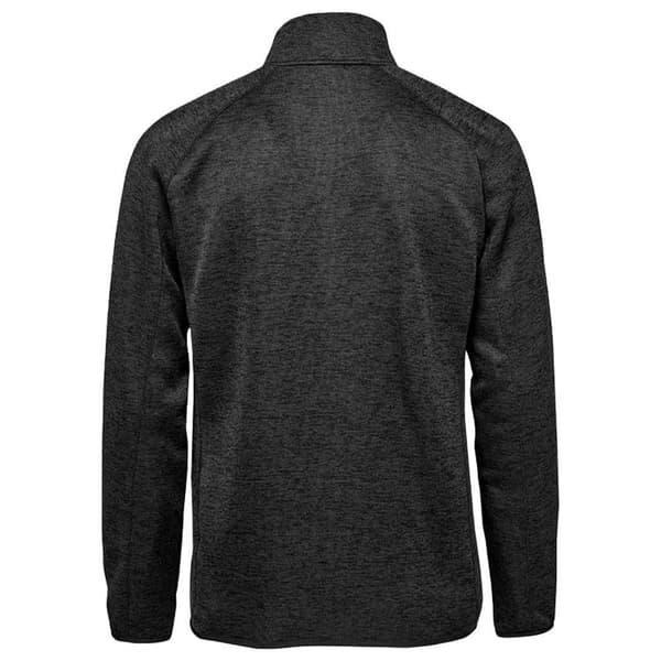 Stormtech Herr Full Zip Fleecejacka L Svartmelerad Black Heather L