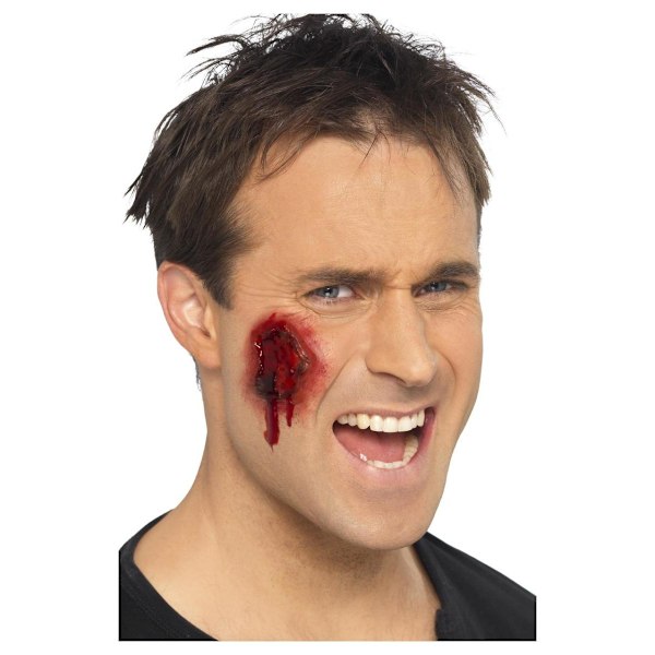 Smiffys Läskig Sår Halloween Kostym Smink (12-pack) One S Red One Size
