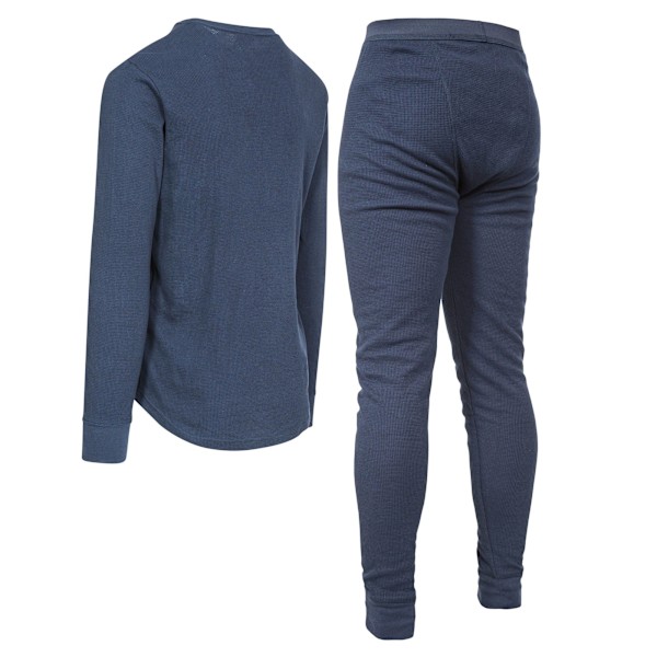 Trespass Unisex Mystery Thermal Baselayer Set M Marinblå Navy M