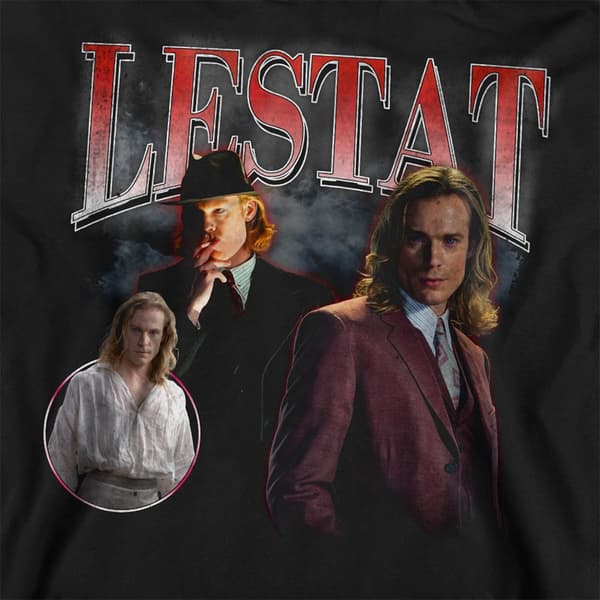 Interview With The Vampire Unisex Vuxen Lestat Homage Tröja Black L