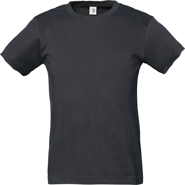 Tee Jays Boys Power Tee 8-10 år Mörkgrå Dark Grey 8-10 Years