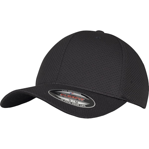Flexfit av Yupoong Flexfit 3D Hexagon Jersey Cap L/XL Svart Black L/XL