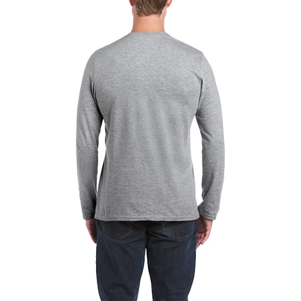 Gildan Soft Style långärmad T-shirt M Sport Grey (RS) Sport Grey (RS) M