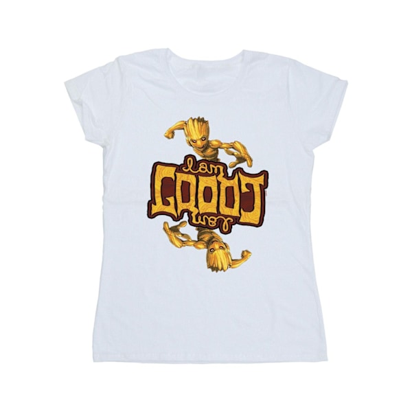 Marvel Dam/Kvinnor Guardians Of The Galaxy Groot Inverted Gra White M