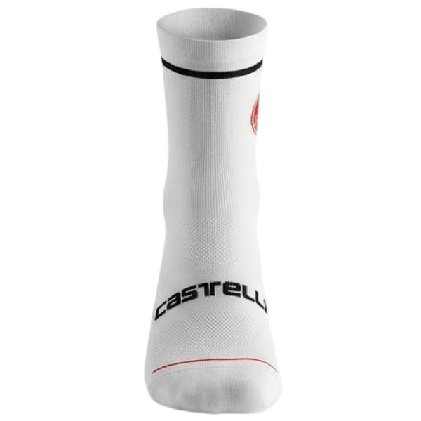 Castelli Herr Entrata Strumpor L-XL Vit White L-XL