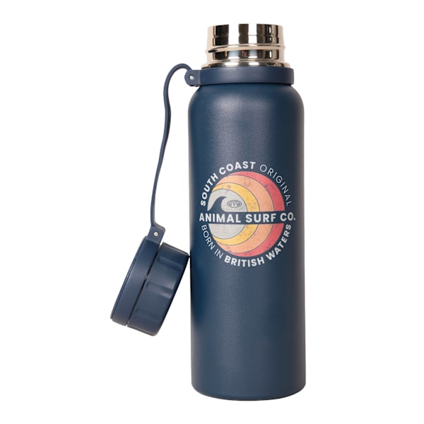 Djurlogotyp 650ml Dryckflaska En Storlek Marinblå Navy One Size