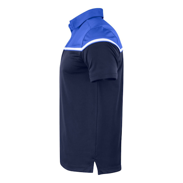 Cutter & Buck Seaback Pikétröja för män XL Mörk Marinblå/Kungsblå Dark Navy/Royal Blue XL