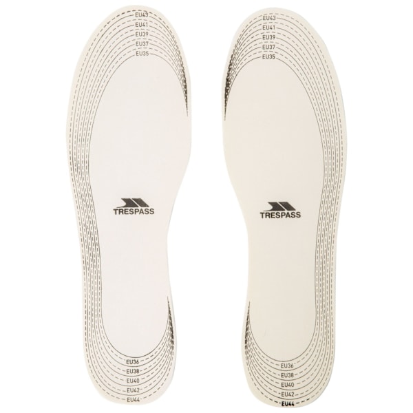 Trespass Bearfeet Sherpa-fodrade innersulor One Size Vit White One Size