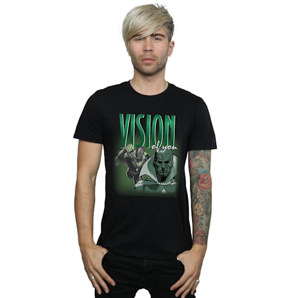 Marvel Vision Homage T-shirt 3XL Svart Black 3XL