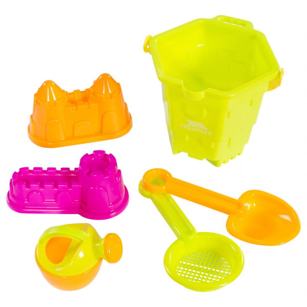 Trespass Digga Barn/Barn Plast Strandhink & Spade Set Multi One Size