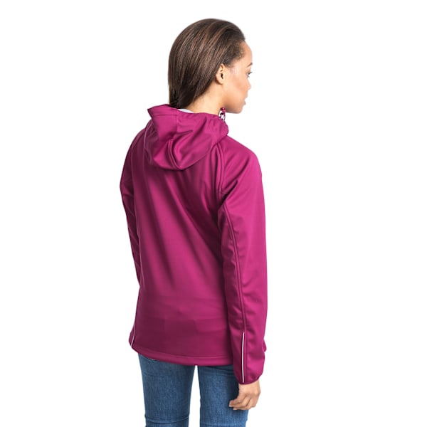 Trespass Dam/Damer Sisely Vattentät Softshelljacka XS Gra Grape Wine XS