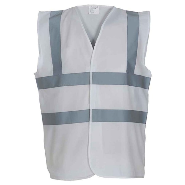 Yoko herr Band & Brace Hi-Vis väst M vit White M