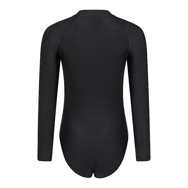 Mountain Warehouse Dam/Kvinnor Surfer Långärmad En Delad Baddräkt Jet Black 18 UK