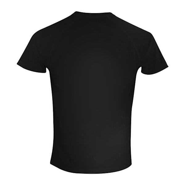 Spiro Adults Unisex Impact Aircool Tee 2XS Svart Black 2XS