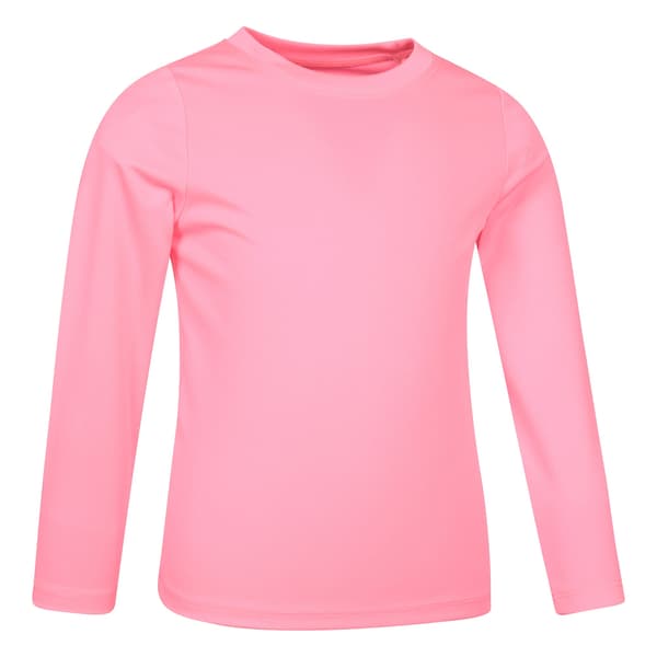 Mountain Warehouse Barn/Barn Aqua Långärmad Sim T-shirt Bright Pink 7-8 Years