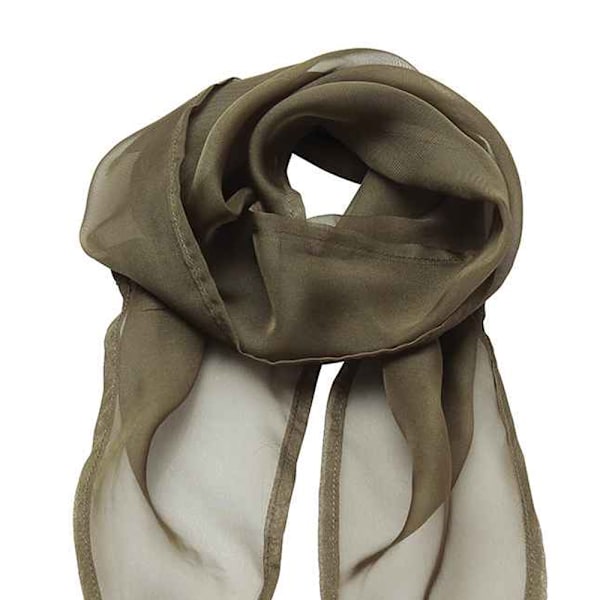 Premier Unisex Vuxen Färger Chiffon Scarf En Storlek Oliv Olive One Size