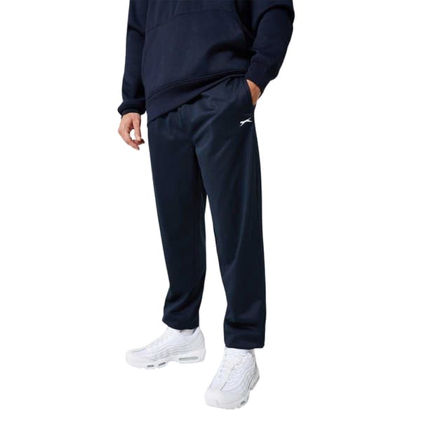 Slazenger Herr Komfort Polyester Träningsbyxor M Marinblå Navy M