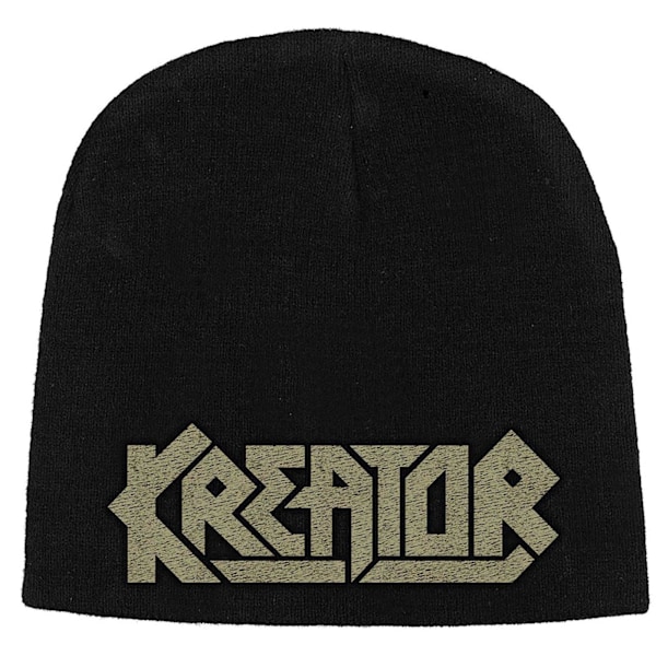 Kreator Unisex Vuxen Logo Mössa One Size Svart Black One Size