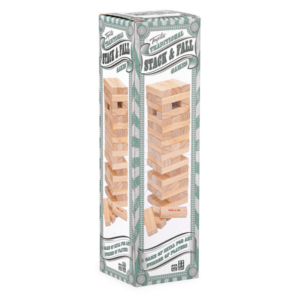 Toyrific Stapelbara block i en storlek naturliga Natural One Size
