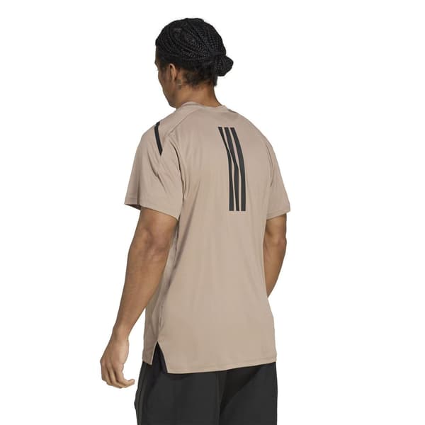 Adidas Herr Designed 4 Training T-Shirt S Brun Brown S
