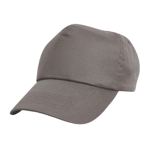 Result Headwear Bomull Baseballkeps One Size Grå Grey One Size