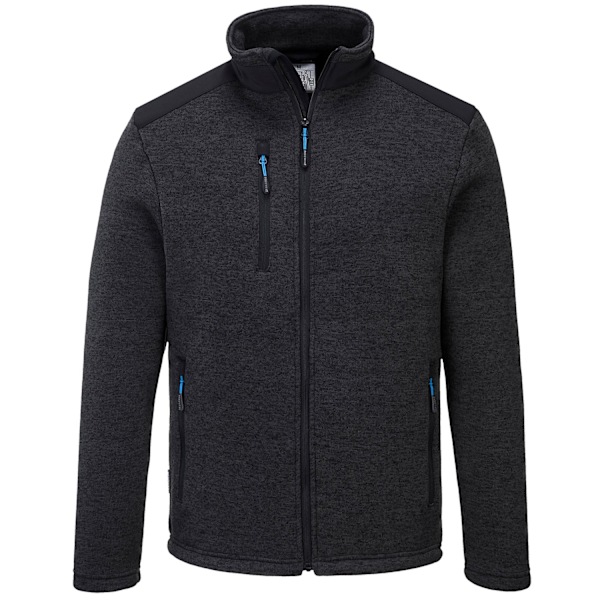 Portwest Herr KX3 Performance Fleece Jacka XL Gråmelerad Grey Marl XL