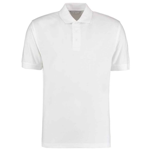 Kustom Kit Klassisk Pikétröja för Herrar M Vit White M